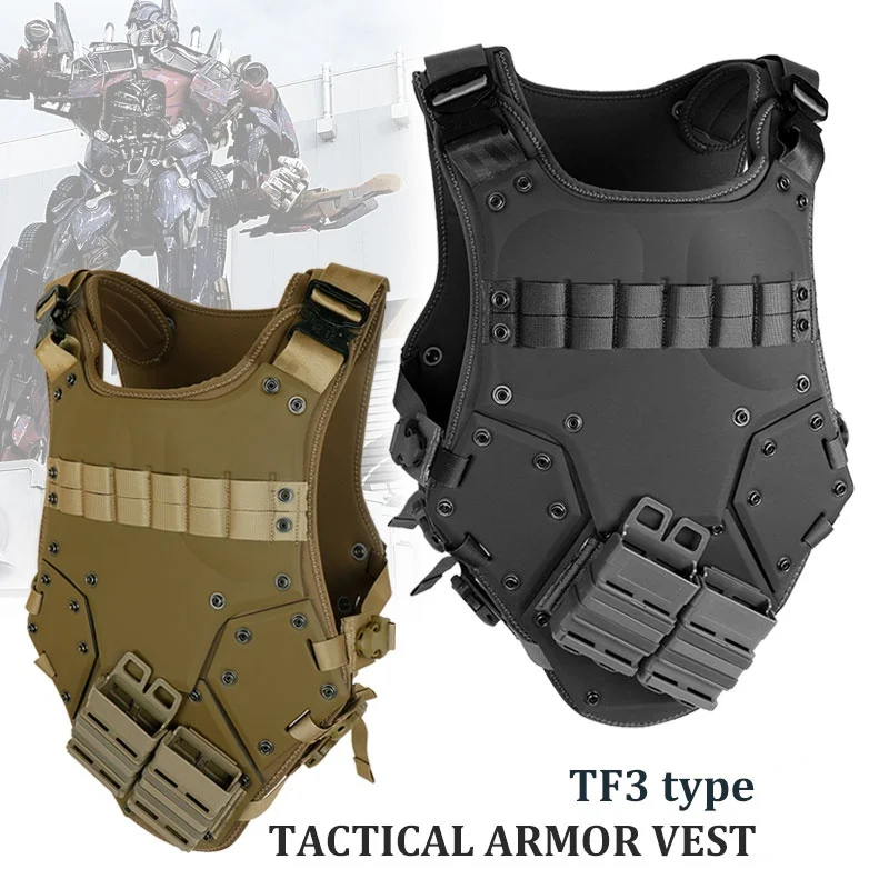 

Abay TF3 Tactical Vest Swat Airsoft Military Army Body Armor Transformer Paintball Wargame Shooting Hunting Combat Vests