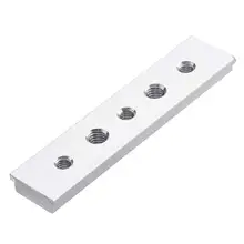 100 мм Т-образные Слоты Раздвижные плиты слайд-блок деревообрабатывающий инструмент Алюминиевый сплав Профессиональный практичный дропшиппинг 11