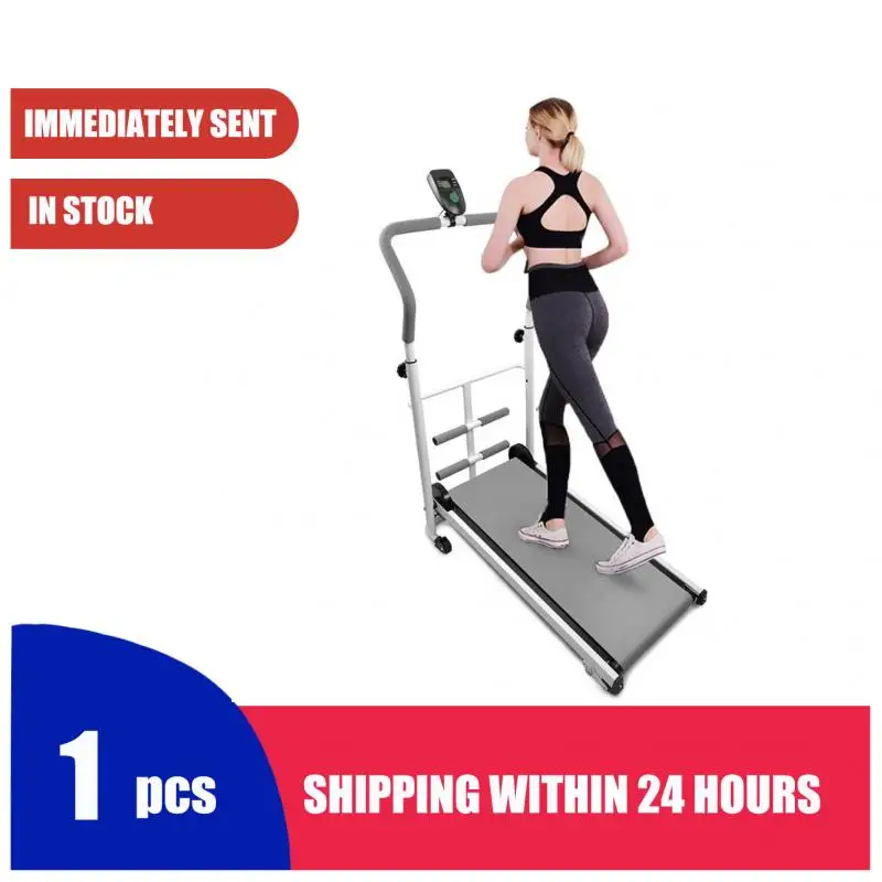 US $83.20 2020 Indoor Treadmill Folding Running Training Twisting Machine Situps Multifunction Fitness Equipment Treadmill With Belt HWC