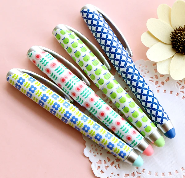 

Ellen Brook 1 Pieces Kawaii Fat Design Erasable Gel Pen Cute Pens For Writing Kids Stationery Office School Supplies Gift