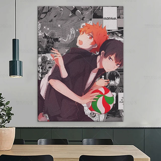  Haikyuu Anime Poster and Prints Unframed Wall Art