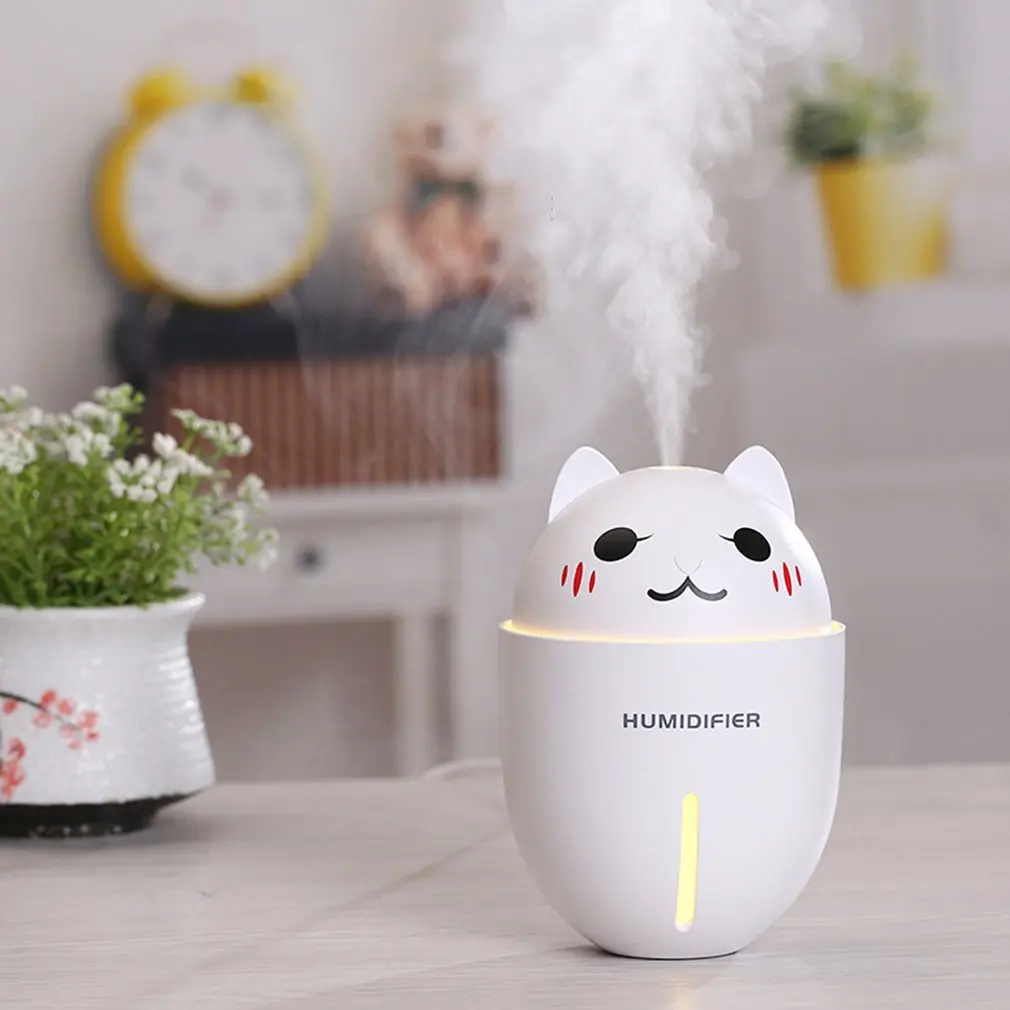Креативный милый увлажнитель в форме домашних животных Usb Домашний тихий офисный мультяшный мини-увлажнитель три в одном
