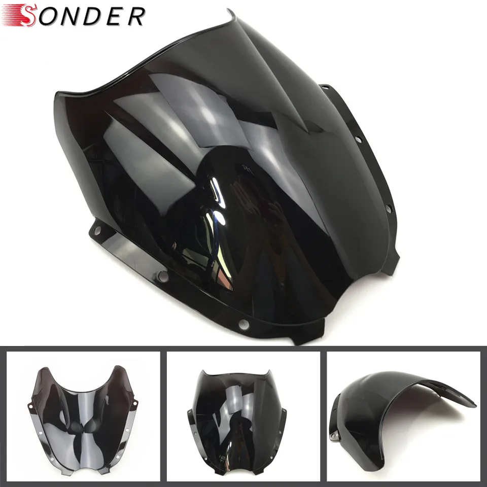 Лобовое стекло для мотоциклов Hyosung GT125R GT250R GT650R GT650S лобовое с двойным пузырьком GT