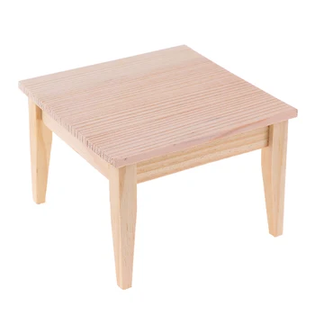 

Simulation Mini Dining Table Furniture Model Toys For Doll House Decoration 1/12 Dollhouse Miniature Accessories