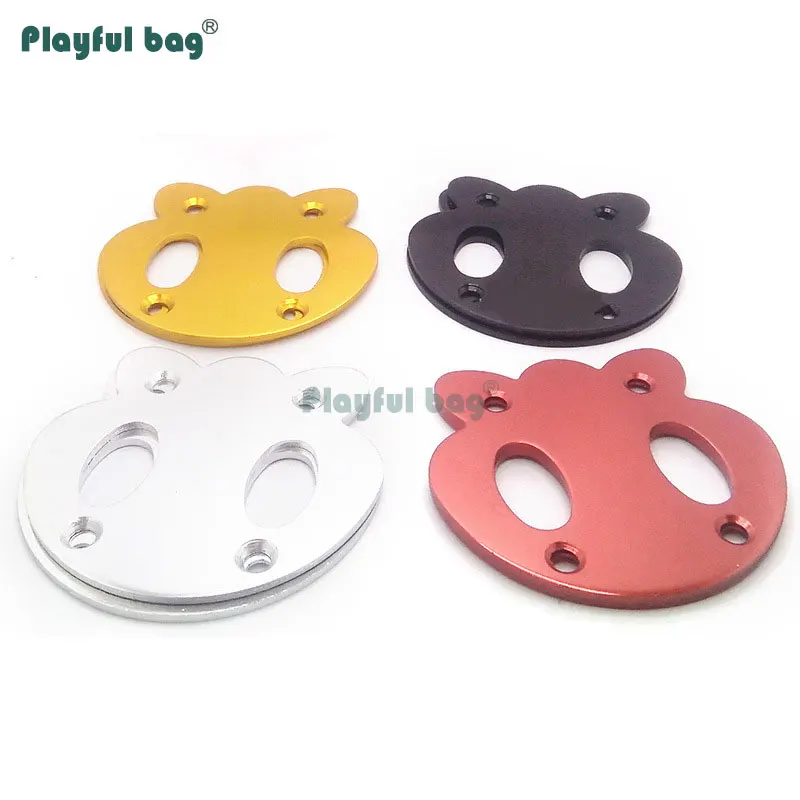 

Playful Bag Skateboard panda type anti trap gasket Longboard pad aluminium alloy Skateboard accessories AMB39