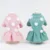Зимняя одежда Для домашних Животных Dot Dog Dress For Dogs Юбка Осенние Свадебные Платья Для Собак Yorkshires Одежда Для Чихуахау Pet Cat Dress