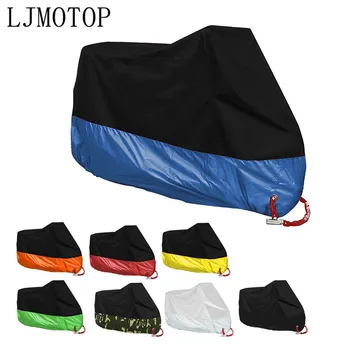 

Motorcycle Cover Dustproof Waterproof Sun Block Protector Case Tent For Honda Hornet 250 CB 600F CBF600 CBR600F CB919 VTX1300
