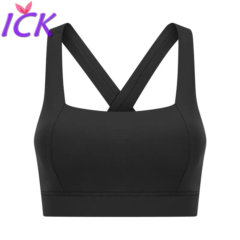 

2021 New Hollowed-out Back Sports Bra for Women with Shock-proof Straps and Classic Two-shoulder Straps