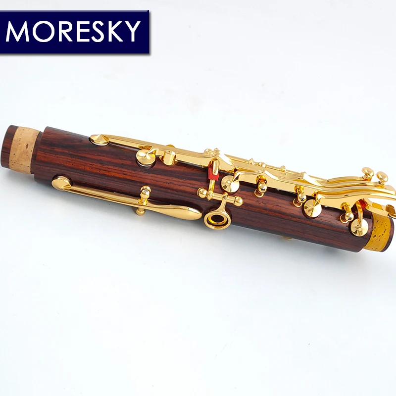 MORESKY Cocobolo Wood Professional Clarinet Bb Redwood Golden Plated Keys Sib Klarnet M9&middot;ES