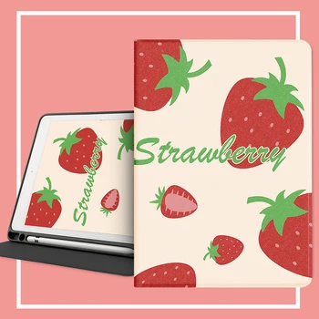 

For 2017 iPad Pro 10.2 10.5 11 Case with Pencil Holder Cover Auto Sleep/Wake Smart Case for iPad Air 2 3 mini 4 5 Leather Case