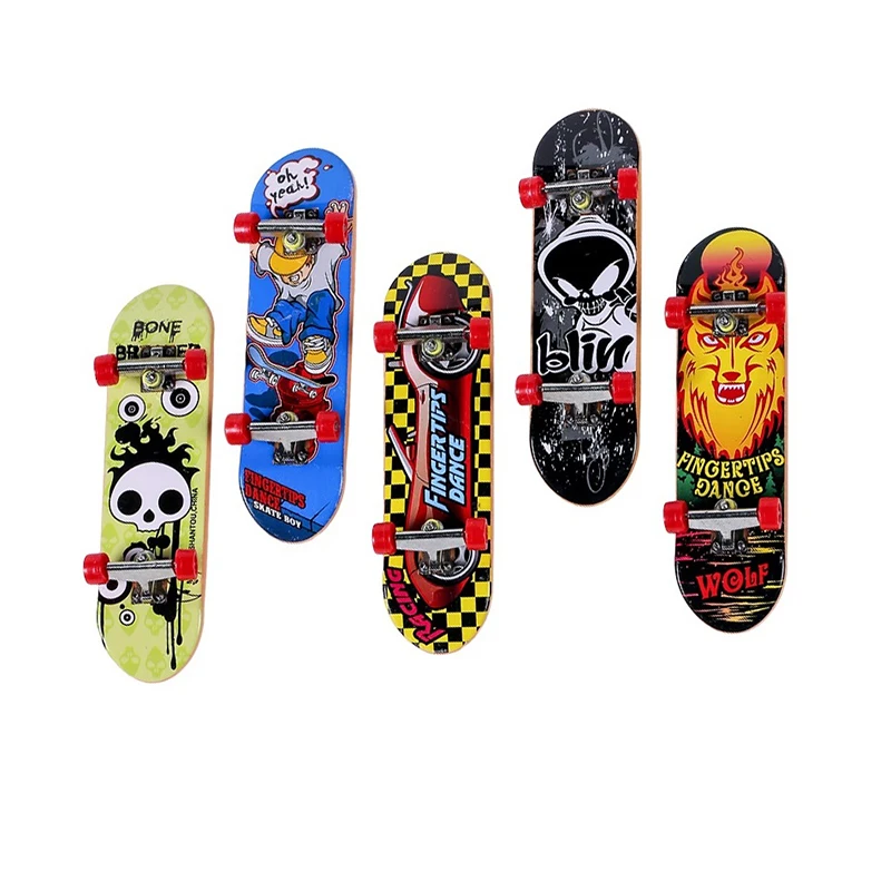 New 1 Pcs Mini Finger Skateboard Fingerboard Skate Board Kids