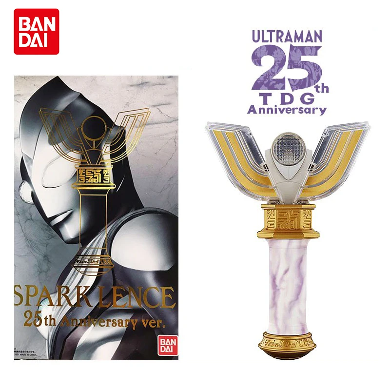 

Bandai PB Limited Ultraman Tiga 25th Anniversary Spark Lens Action Figure Model Decoration Collection Toy Birthday Gift