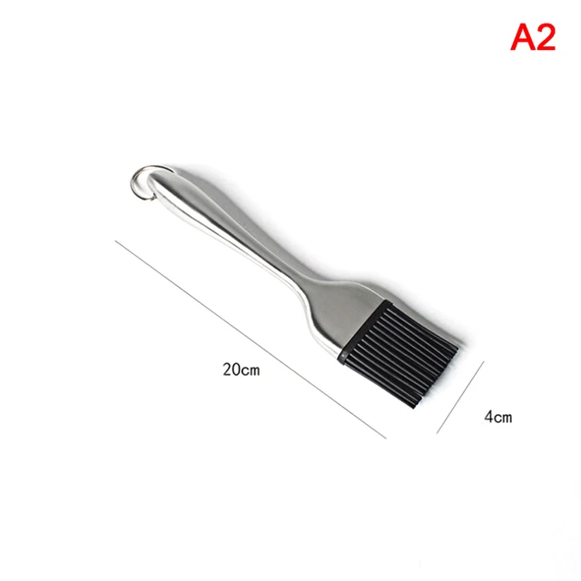 Szilikon Konyhai Olajkefe Grill Basting Ecset Grillezés Főző Kefe Tészta Sütéshez Grillezéshez Bbq Tartozékok - Image 3