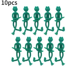 Aliexpress - 10pcs Reusable Garden Cable Ties Plant Tie Plant Support Frog Shape Fastener Tree Locking Adjustable Plastic Cable Ties Tool