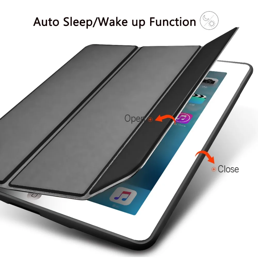 Case For iPad 7 10.2 inch Air 3 2019 Pro 10.5 Tablet Cover with Pencil Holder Leather Flip Case Smart Cover For iPad Mini 5 4 (2)