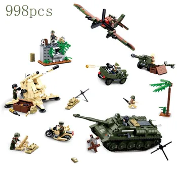 

military ww2 fighter tank artillery Anti Ship Ballistic Missil Intercontinental Ballistic Nuclear Missile building blocks Toy