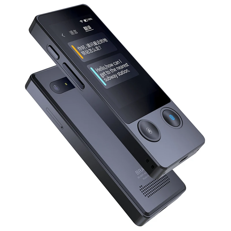  W06 AI Voice Photo Translator 3.1 Inch Contact Screen 4G WIFI 1GB Rom 8GB Ram Memory 126 Languages 