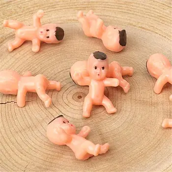 

100pcs 1Inch Mini Plastic Baby Favor Supplies For Baby Shower and Ice Cube Game