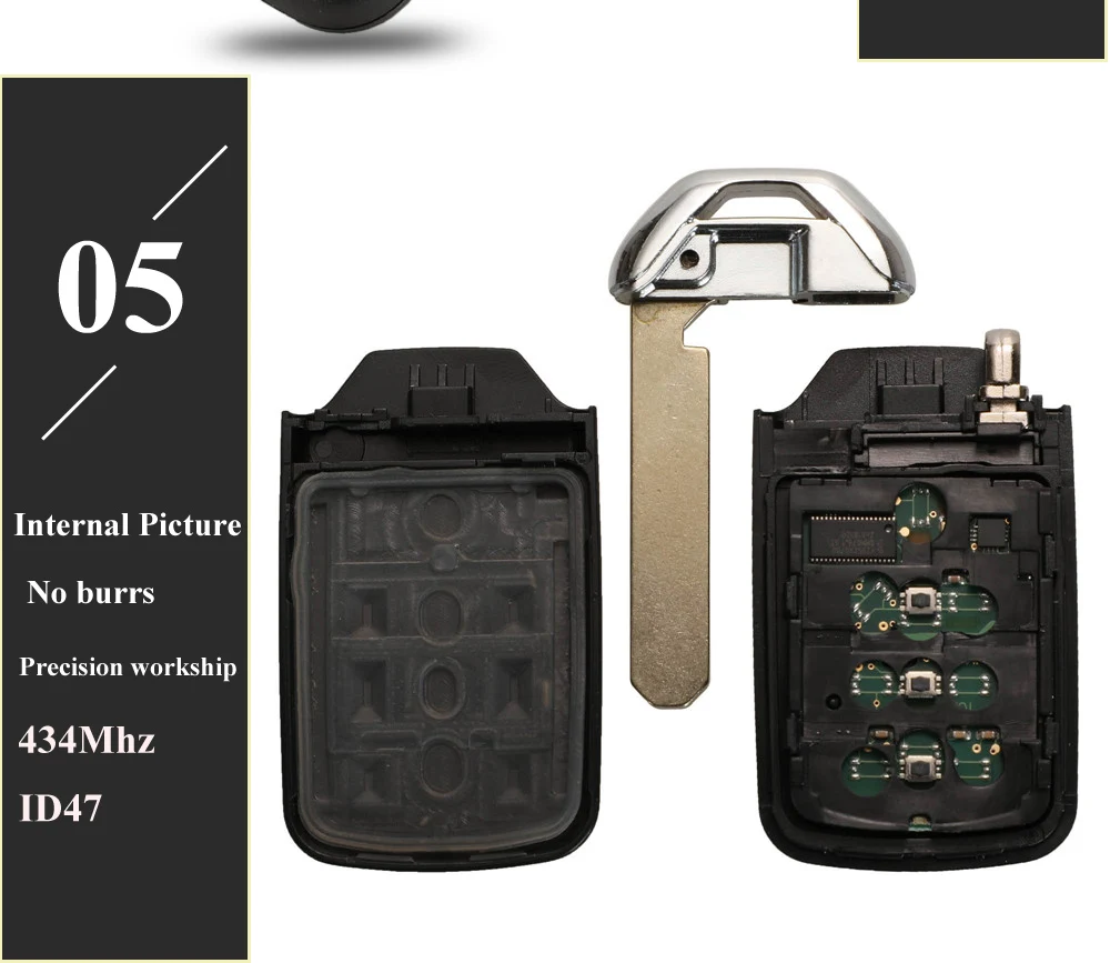 Chiave/Telecomando Per Honda Crv 2015-2017 3 Button Keyless Entry 434 Mhz Id47 Pcf7938 Chip 72147-toa-h31 Smart Remote Chiave - Honda - H31cb6df20072421ab0f76c0768168e43s