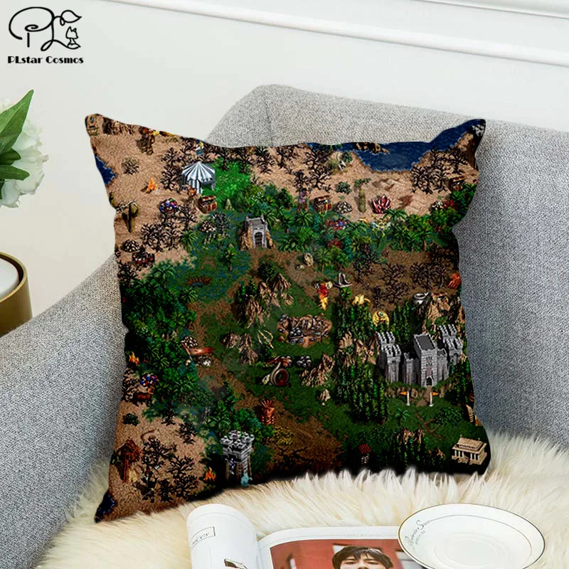 Anime Classic game 3D printed Polyester Decorative Pillowcases Throw Pillow Cover Square Zipper Pillow cases style