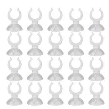 

20Pcs Aquarium Suction Cups Tube Holder Suction Cups Tube Clip Suction Cups Tube Clamp Suction Cups Fish Tank Suction Cup