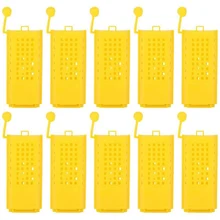 NHBR-50Pcs набор для пчеловодства, пластиковая клетка для пчеловодства, роликовая Транспортировочная коробка для пчеловодов, оборудование для пчеловодов