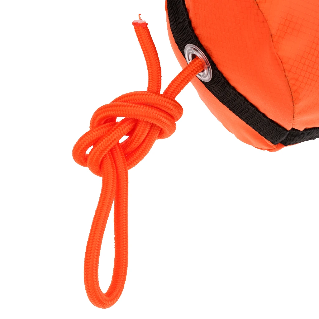 52.5/68.9/101.7ft 0.3' Reflective Buoyant Life Line Rescue Throw Rope Bag Kayaking Canoeing Boating Rafting 