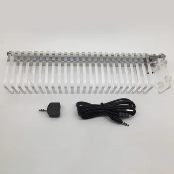 

Fantasy Level Display Crystal Cube Column Sound Control Practical Theater DIY Audio Kit LED Music Professional VU Tower Home