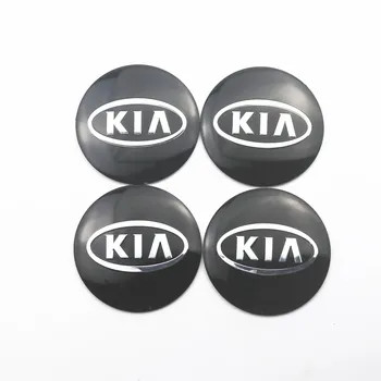 

4Pcs Wheel Center Hub Cap Stickers 56.5mm emblems For KIA sportage sorento cerato ceed soul rio 3 4 Car Styling