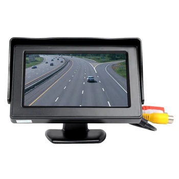 

4.3 Inches Car HD Rear View Digital Display LCD Color Display Car Rear View Monitor Screen with 2 AV Input for Car Rear View Cam