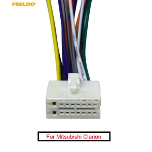 Автомобильный радиоприемник FEELDO, 16-контактный провод, штекер, кабельный разъем, адаптер для Mitsubishi Galant Clarion # FD-1512