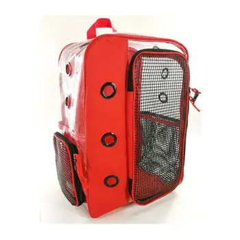 

Breathable Pet Clear Puppy Dog Cat Backpack Carrier Foldable Backpacks for Outdoor Walking