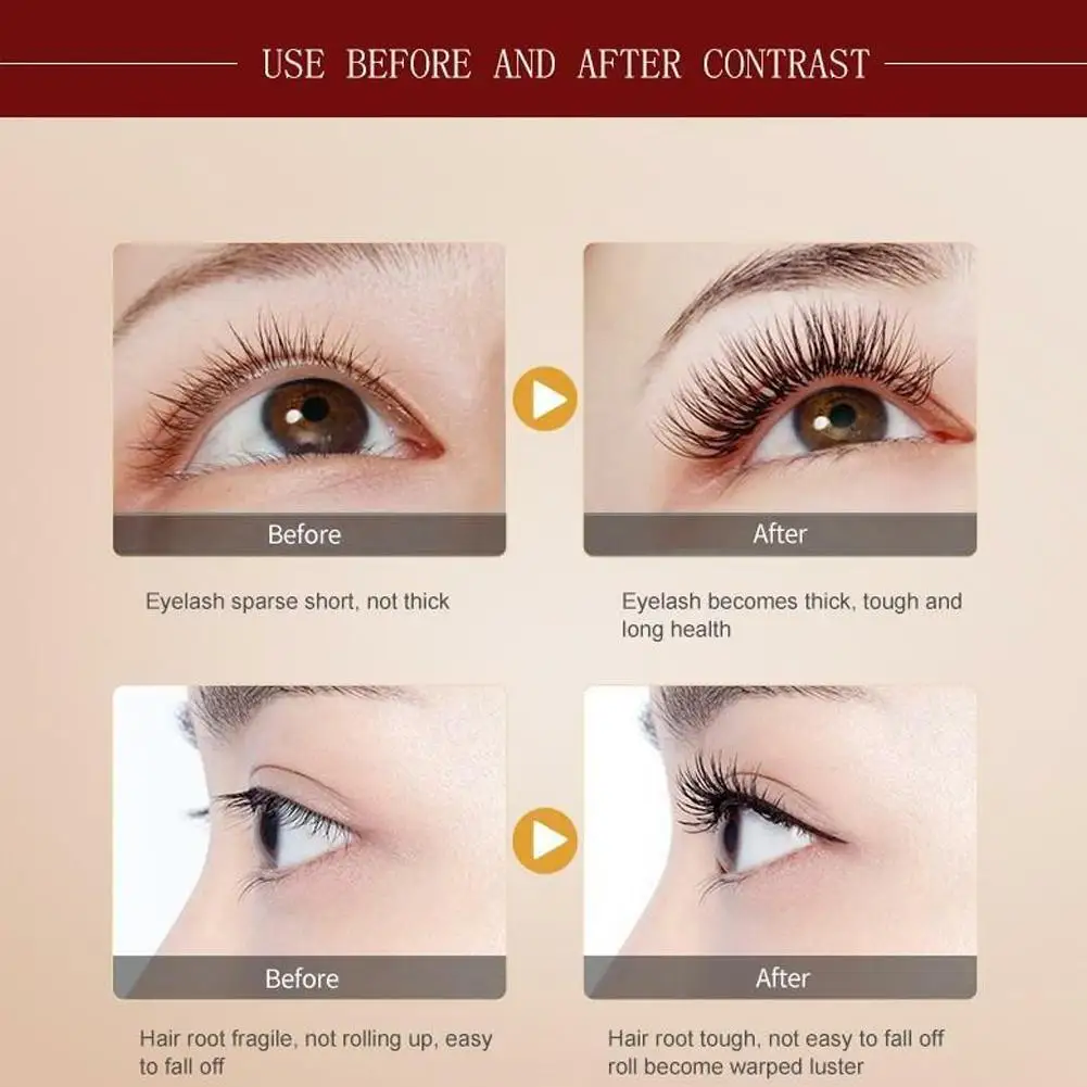 Eyelash Nutrient Solution Enhance Eyelash Length Density Create Glamorous Eyes Show Confidence