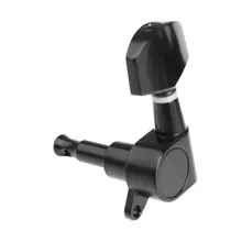 Guitar Tuning Pegs 3R3L Tuning Pegs String Keys Tuners Machine Heads for Tele Electric Black left handed locking tuning keys guitar tuners pegs machine heads black