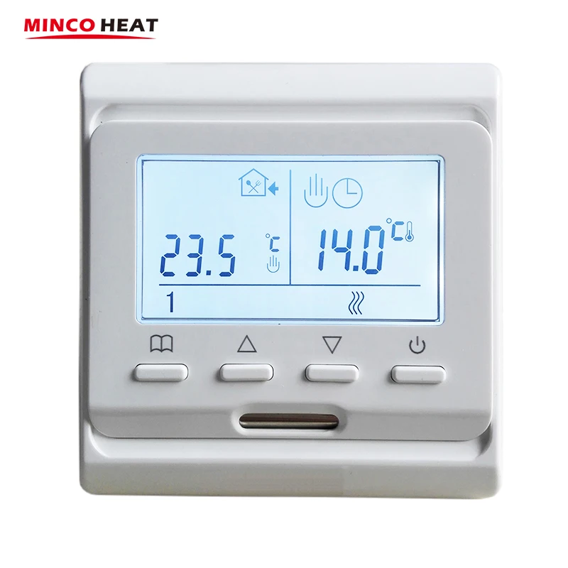Termostato de aire Digital para calefacción de suelo, controlador de suelo caliente, programable, semanal, LCD, M6, 220V, 16A, 1 ud.