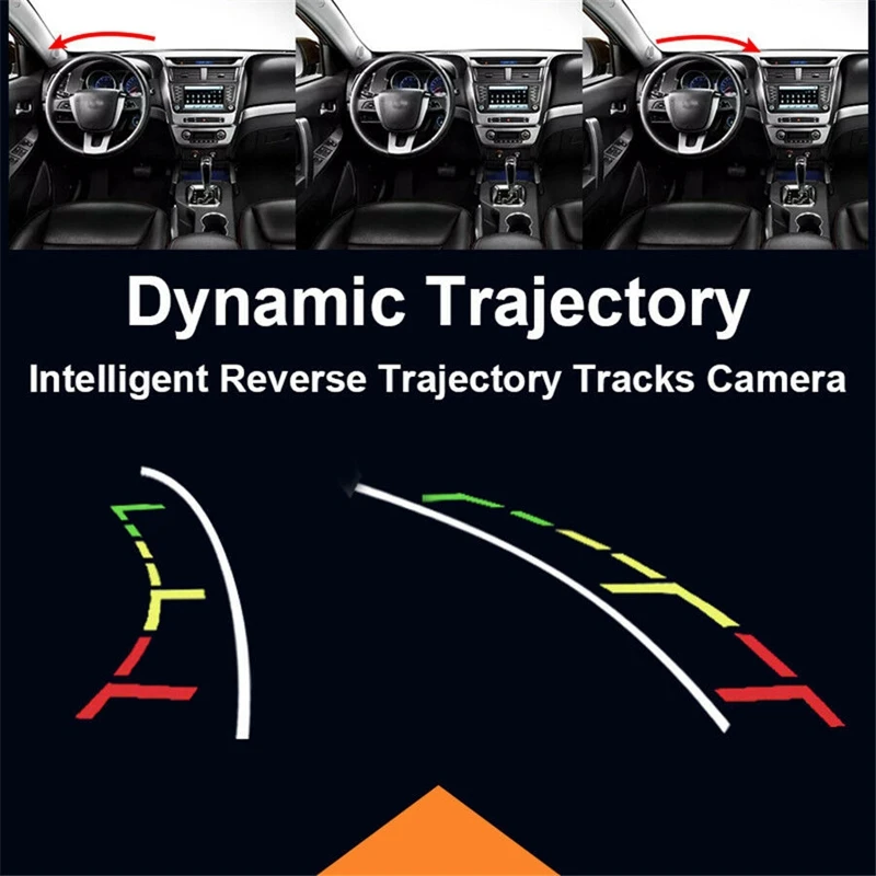Universal Car Rear View Camera Reverse Reversing Korean Screw with Dynamic Trajectory | Автомобили и мотоциклы