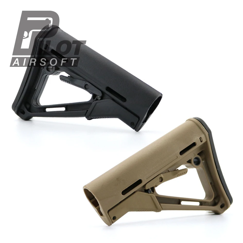 Тактические аксессуары PILOT CTR Stock M4 MK18 для страйкбола охоты нейлоновый