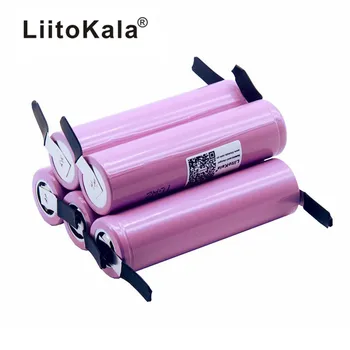 

8PCS NEW Liitokala 100% Original 18650 2600 mAh battery ICR18650-26FM Li-ion 3.7 V rechargeable battery+ DIY Nickel sheet