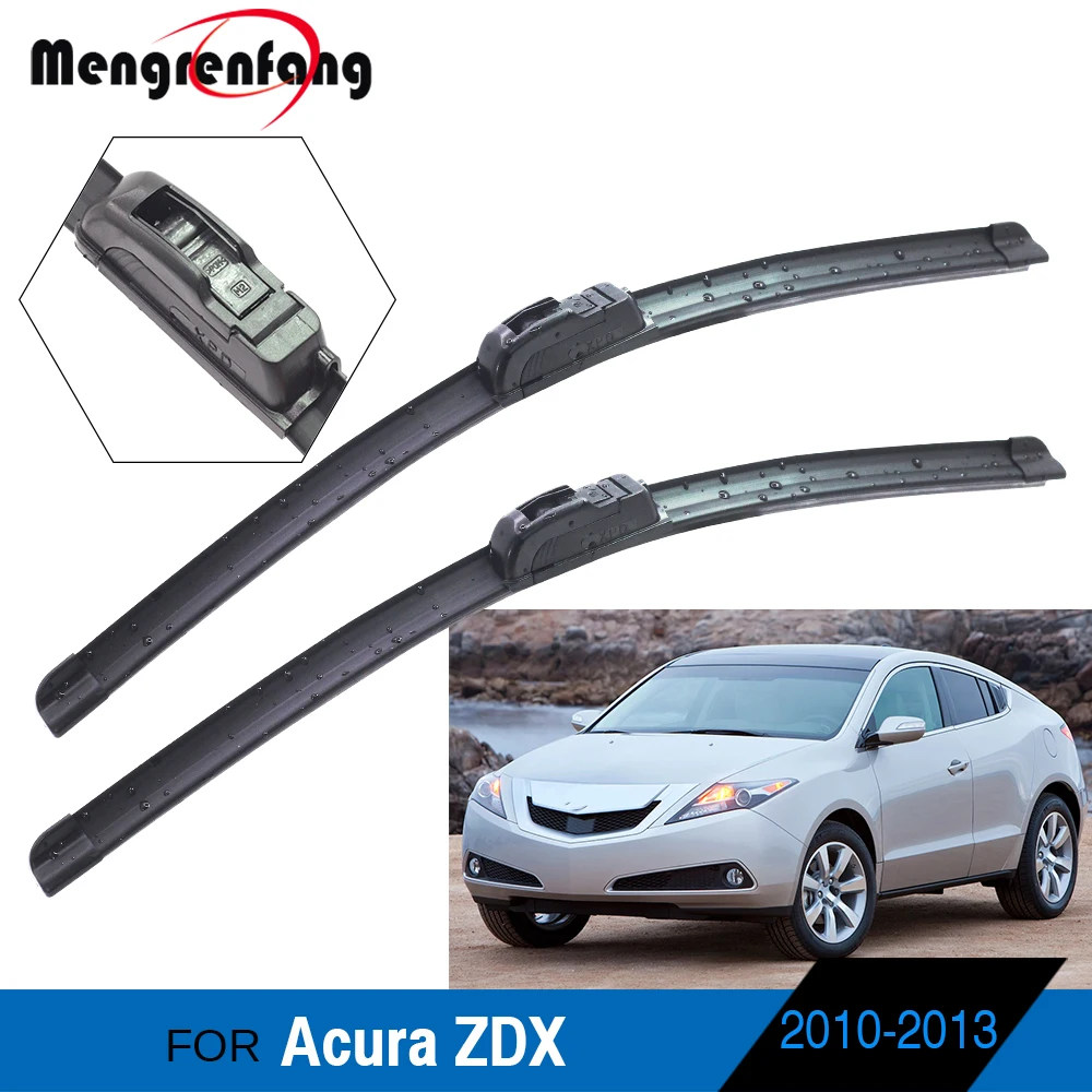Для Acura ZDX автомобильные аксессуары передние щетки стеклоочистителя ветрового стекла мягкие резиновые стеклоочистители J крюковые рычаги 2010 2011 2012 2013