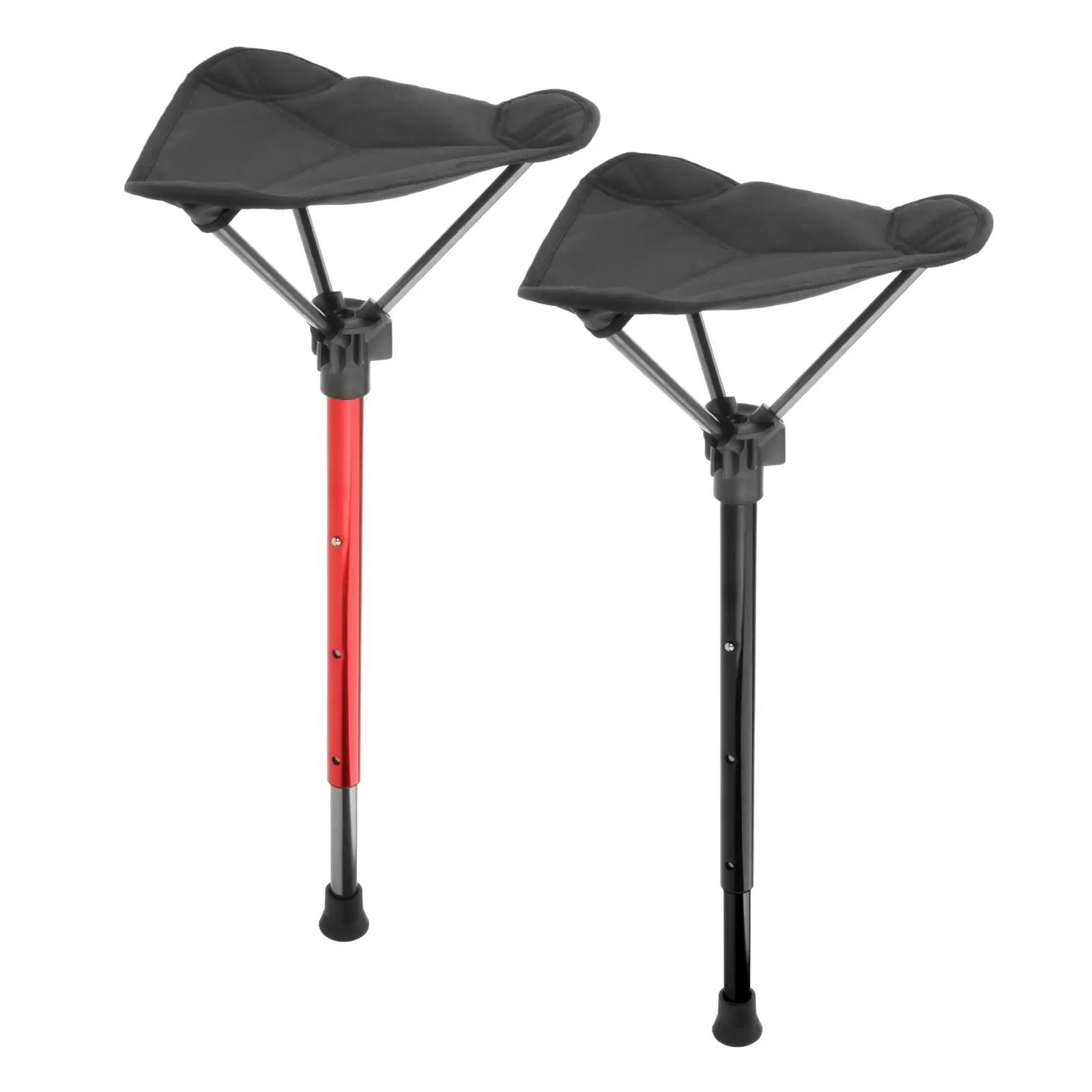 Tripod Folding Stool Concerts Slacker Chair Concert Telescopic Seat Cushion Portable Stand Stool Concerts Activities Seat retractable stool