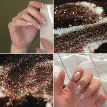 

16pcs Acrylic Powder Dust UV Gel Design 3D Tips Decoration Powder Set Nail Art Nail DIY Tools Manicure Kit C8I1