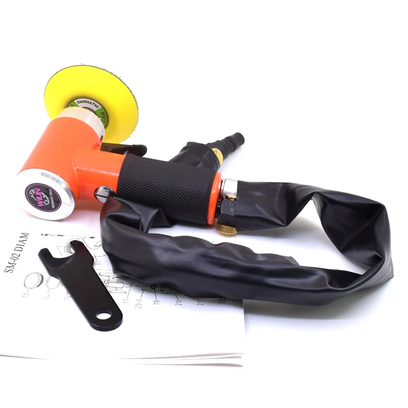 

Wilin 90 Degree Elbow Pneumatic Air Tools Angle Orbital Concentric Sanders Polishing Machine Grinding Waxing by Car 2 /3 Inch