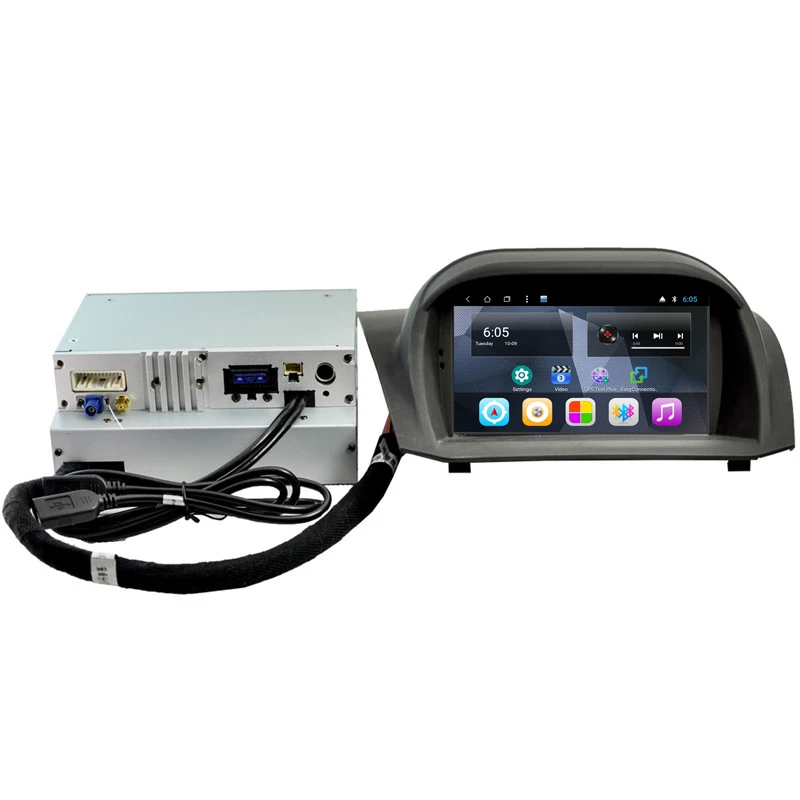 NAVITOPIA 2G RAM 32G ROM Восьмиядерный Android 8 1 Автомобильный GPS навигатор для Ford Fiesta 2013 2014 2015