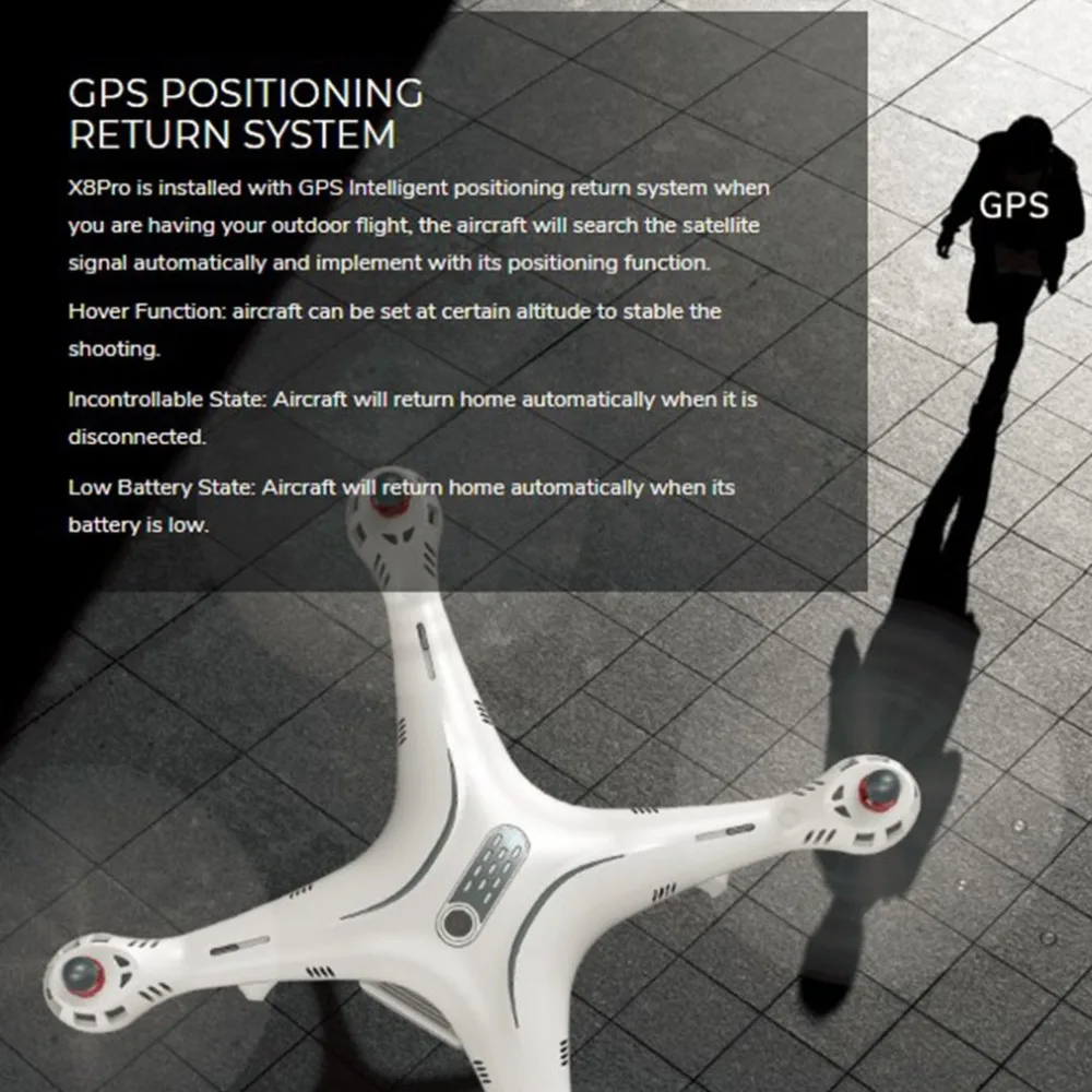 SYMA X8PRO gps Дрон WI-FI с видом от первого лица 720P HD Камера Регулируемый Камера Дрон Квадрокоптер с 6 осями и функциями удержания высоты x8 pro RC Quadcopter RTF