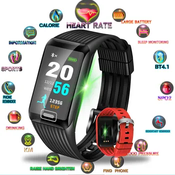 

BINSSAW 2020 New Smart Watch Men Women Fitness Tracker Heart Rate Blood Pressure Monitor Sport Watch for ios android