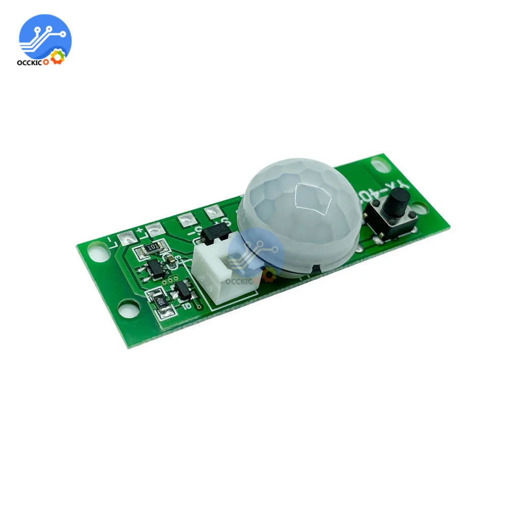 3.7V infrared human body induction solar light circuit board 3 modes PIR wall controller solar wall light control board