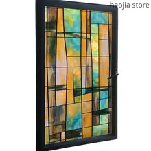 Продукт без клея 3D офисные туфли на высоком каблуке, стеклянные раздвижные двери Стикеры 40/45/50/60/70/80* Искусство эффект живописи стикеры на 100 см окна