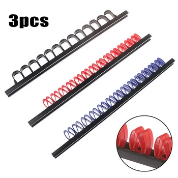 

3pcs Storage Rack Holder Organizer Rail Nut Driver Non-slip Heavy duty