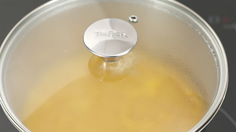 Набор Tefal Simpleo, 6 предметов, ковш 16 см(1,5 л), кастрюли 20/24 см(2,7 л/4,8 л) с крышками, сковорода 28 см B815S614