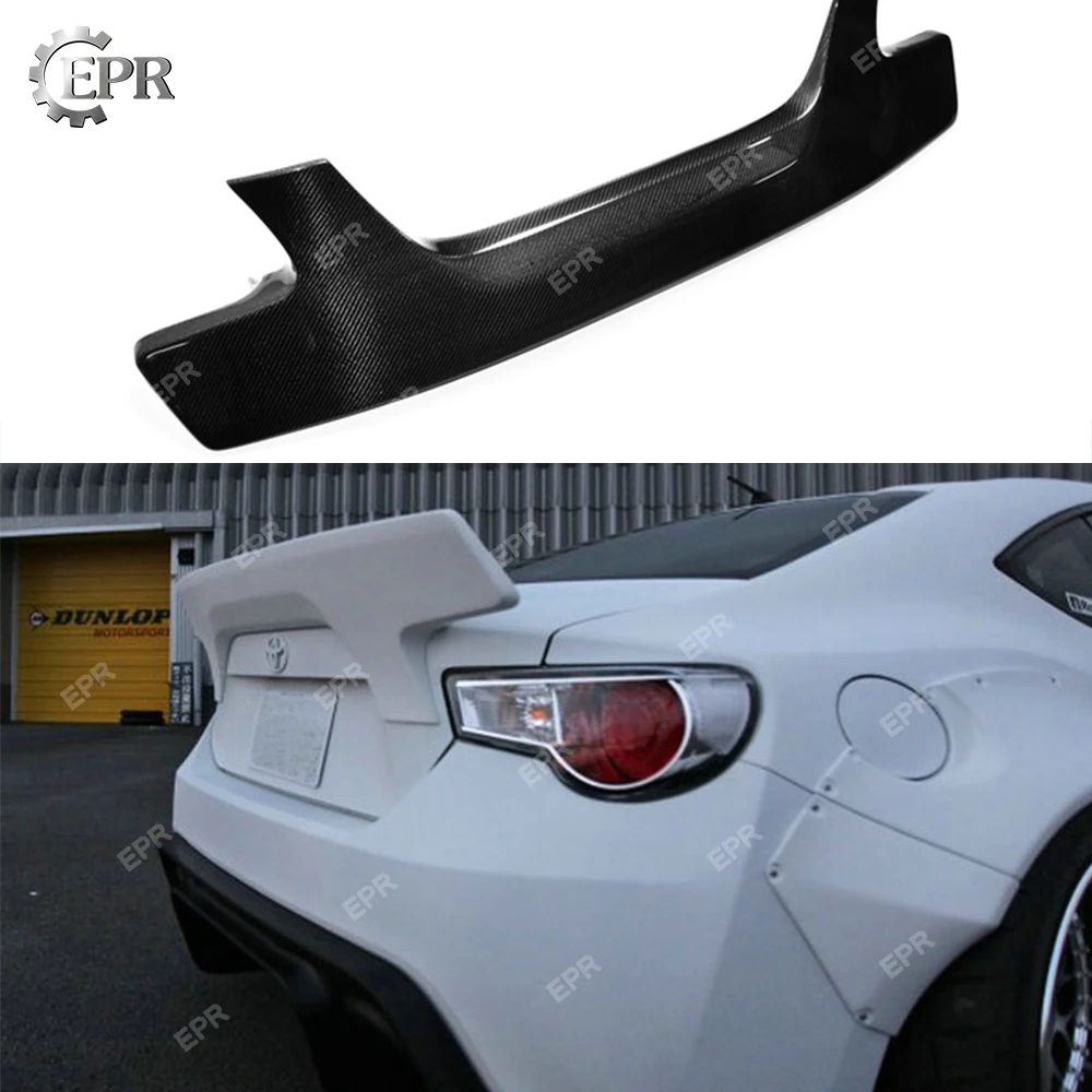 FRP крыло багажника губы для BRZ FT86 GT86 FRS RB стиль Ver 2 стекло/карбоновое волокно задний
